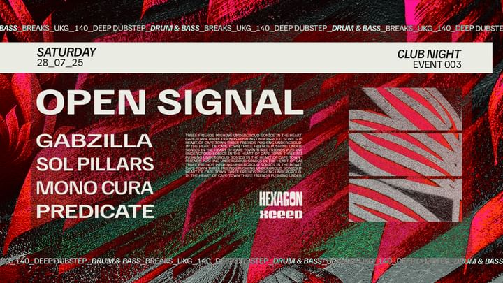 Cover for event: Open Signal