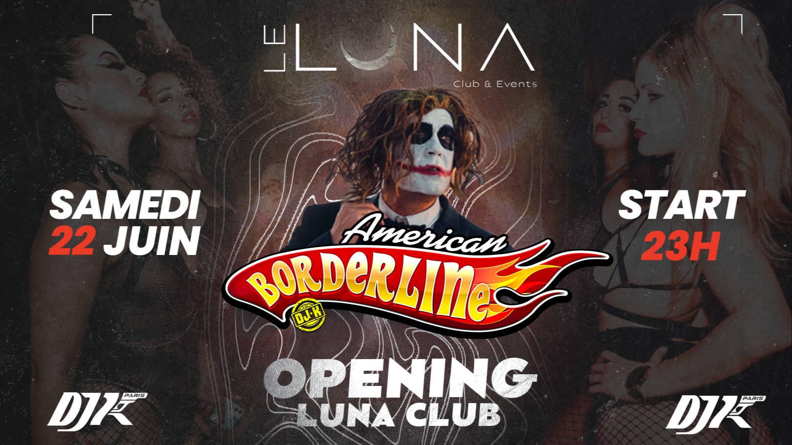 OPENING AMERICAN BORDERLINE WITH DJ K