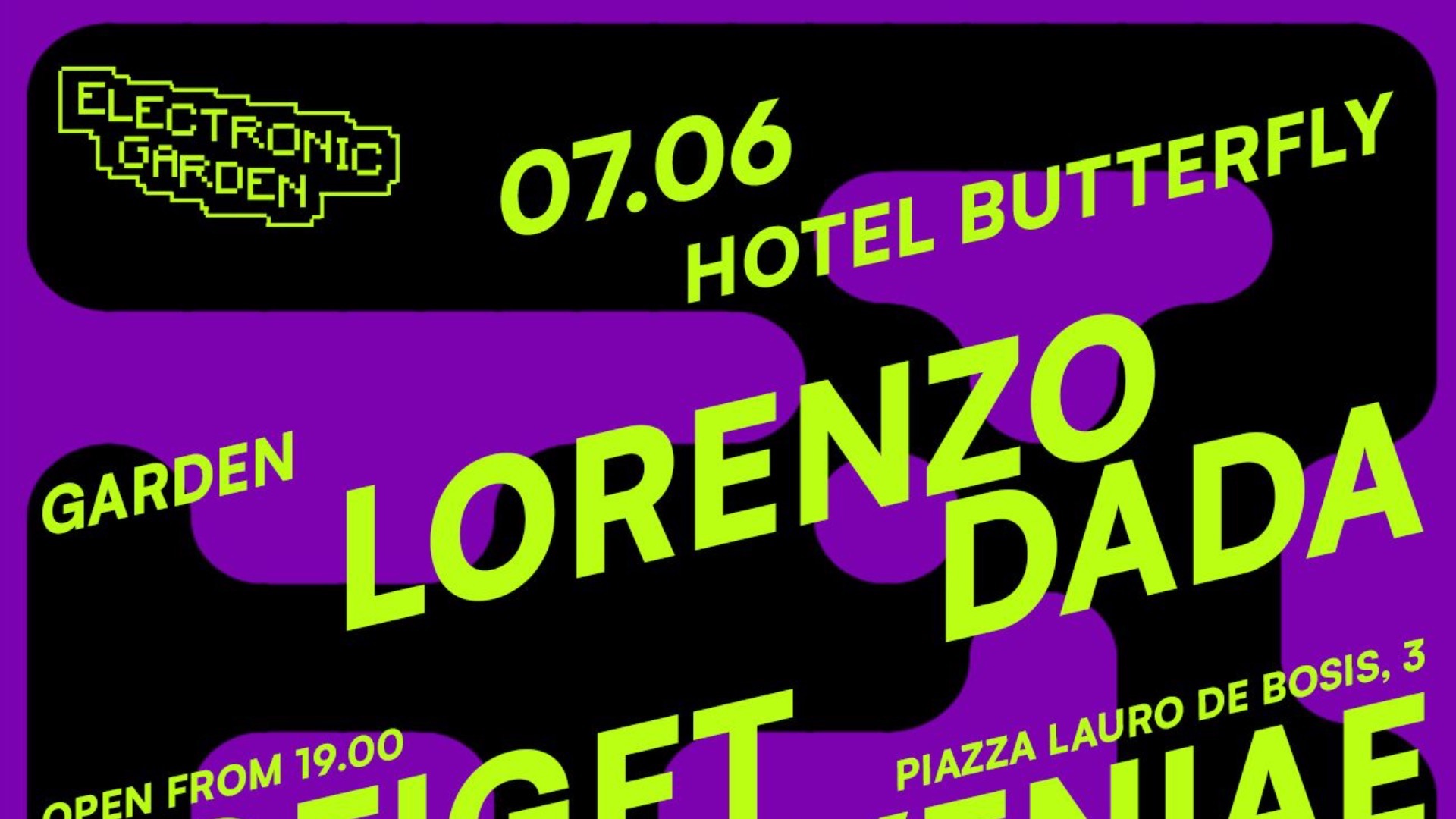 Electronic Garden Opening Event image