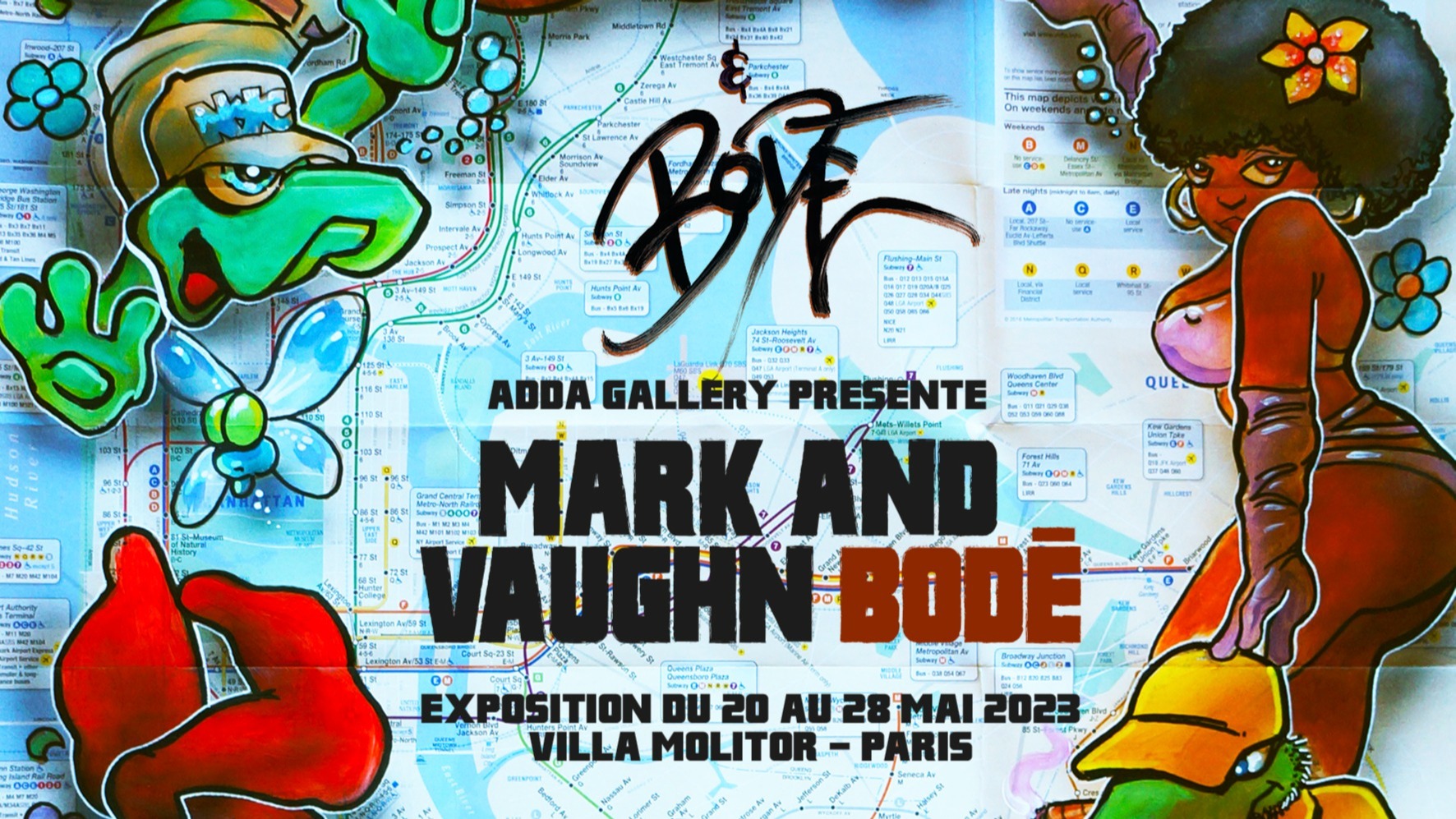 Opening exposition "50 years of Hip Hop and Bodé"