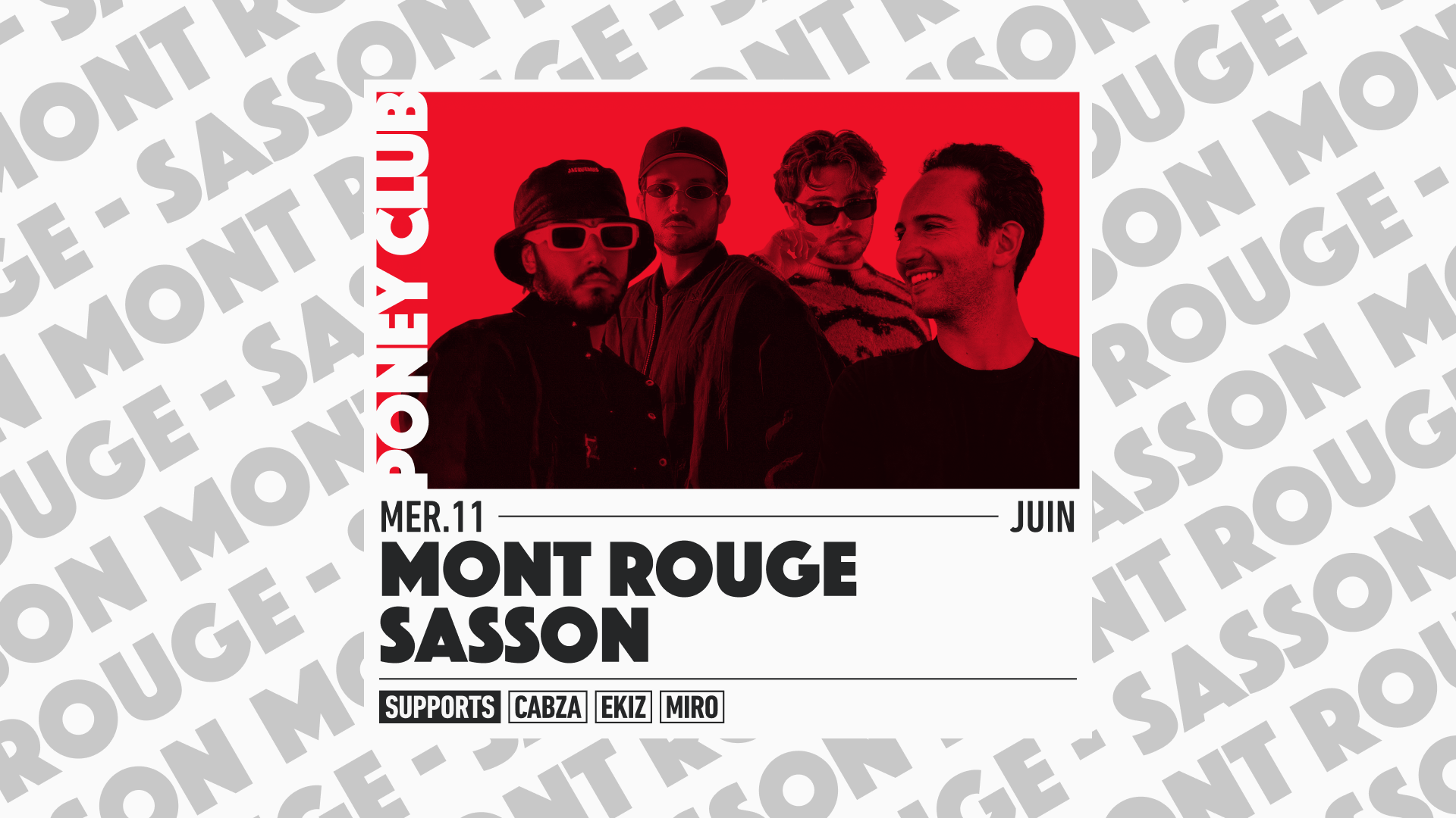 OPENING : MONT ROUGE x SASSON image