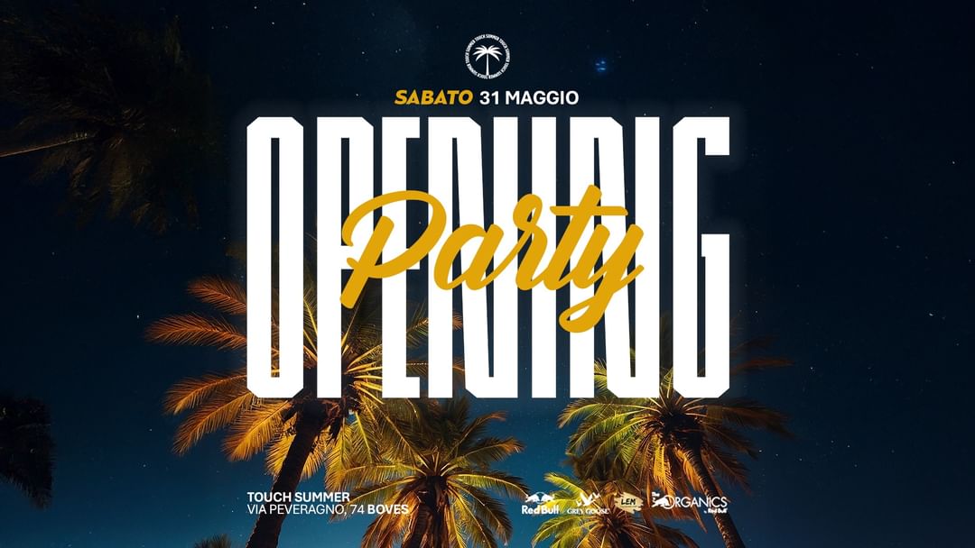 OPENING PARTY 2025 event cover