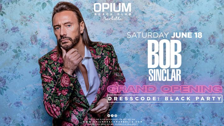 Cover for event: OPENING PARTY / BOB SINCLAR