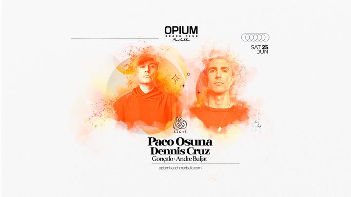 Cover for event: Opening Party w/ PACO OSUNA & DENNIS CRUZ