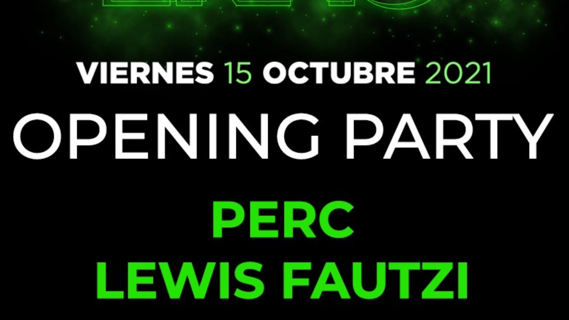 Opening  PERC & LEWIS FAUTZI