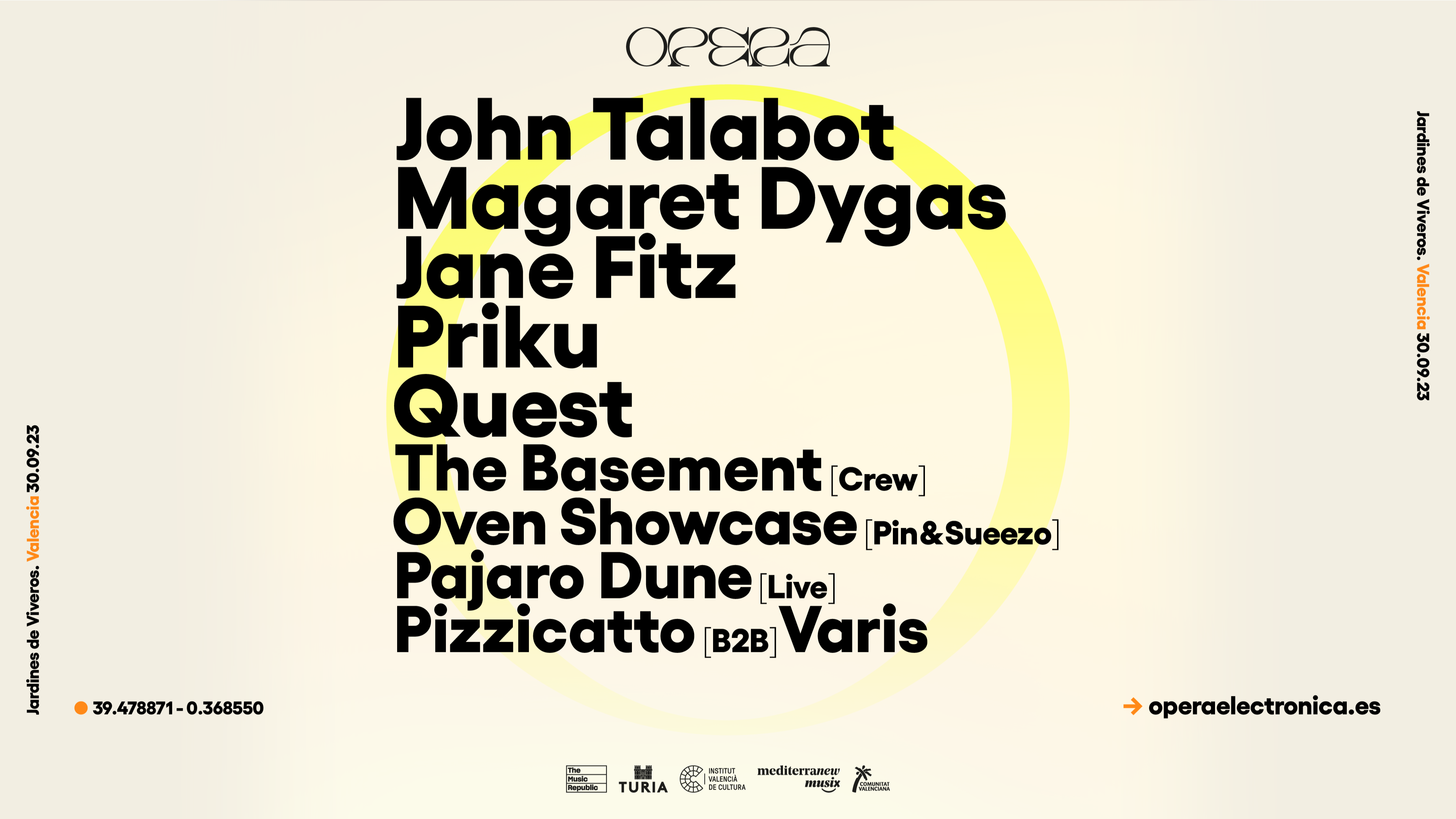 Ópera Valencia. Electrónica image