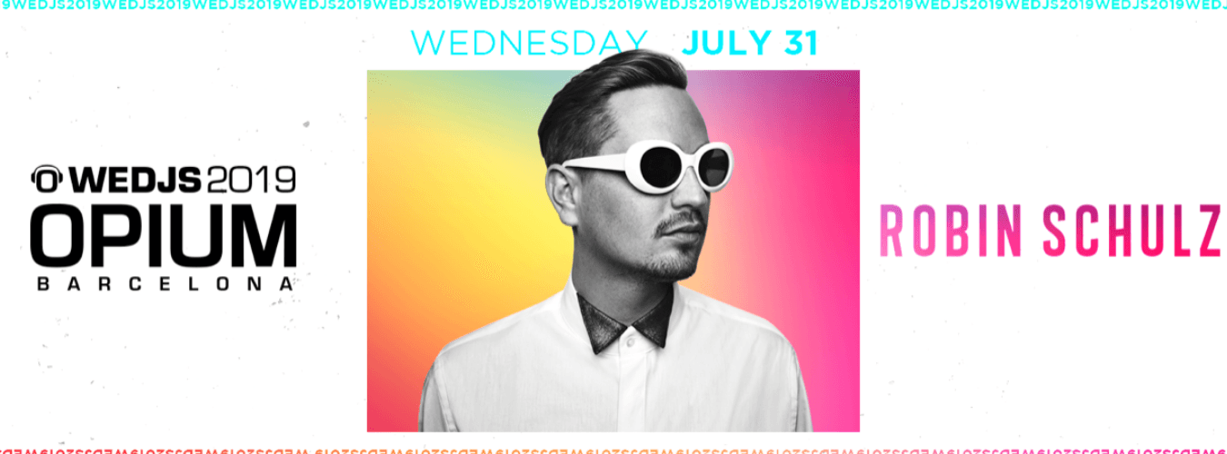 Opium Barcelona pres. Robin Schulz | Wedjs 2019 image