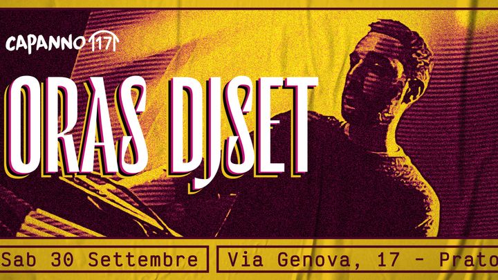 Cover for event: ORAS DjSet - 30.09.23
