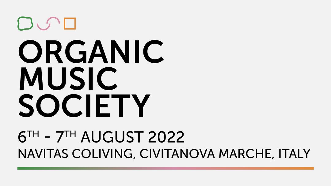 Cartel del evento Organic Music Society