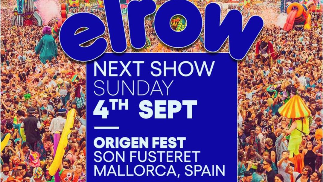 Cartel del evento Origen fest presents: elRow