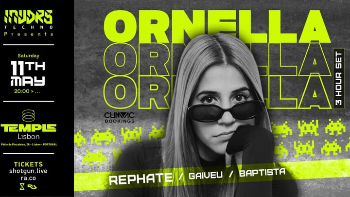 Cover for event: ORNELLA 3h set @ Temple Lx