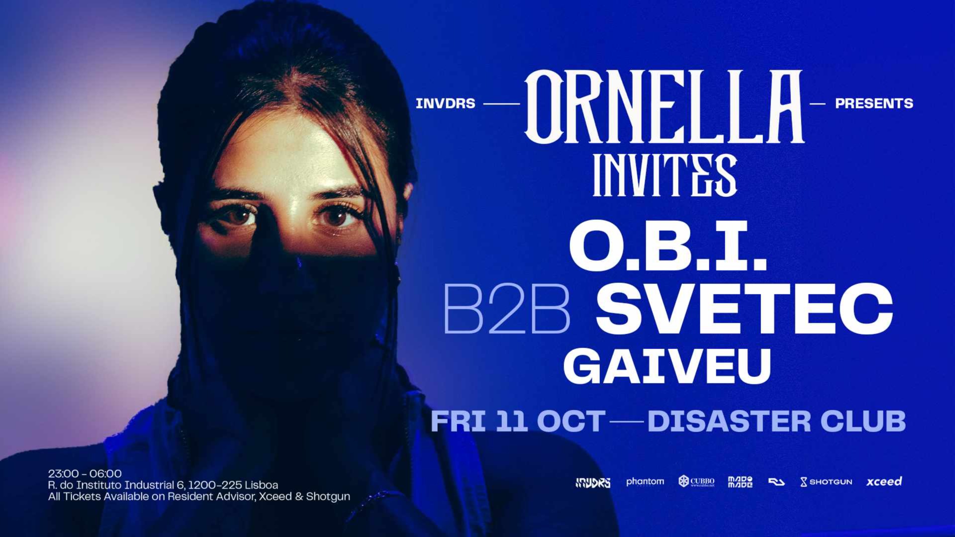 ORNELLA invites : O.B.I b2b SVETEC @ DISASTER CLUB