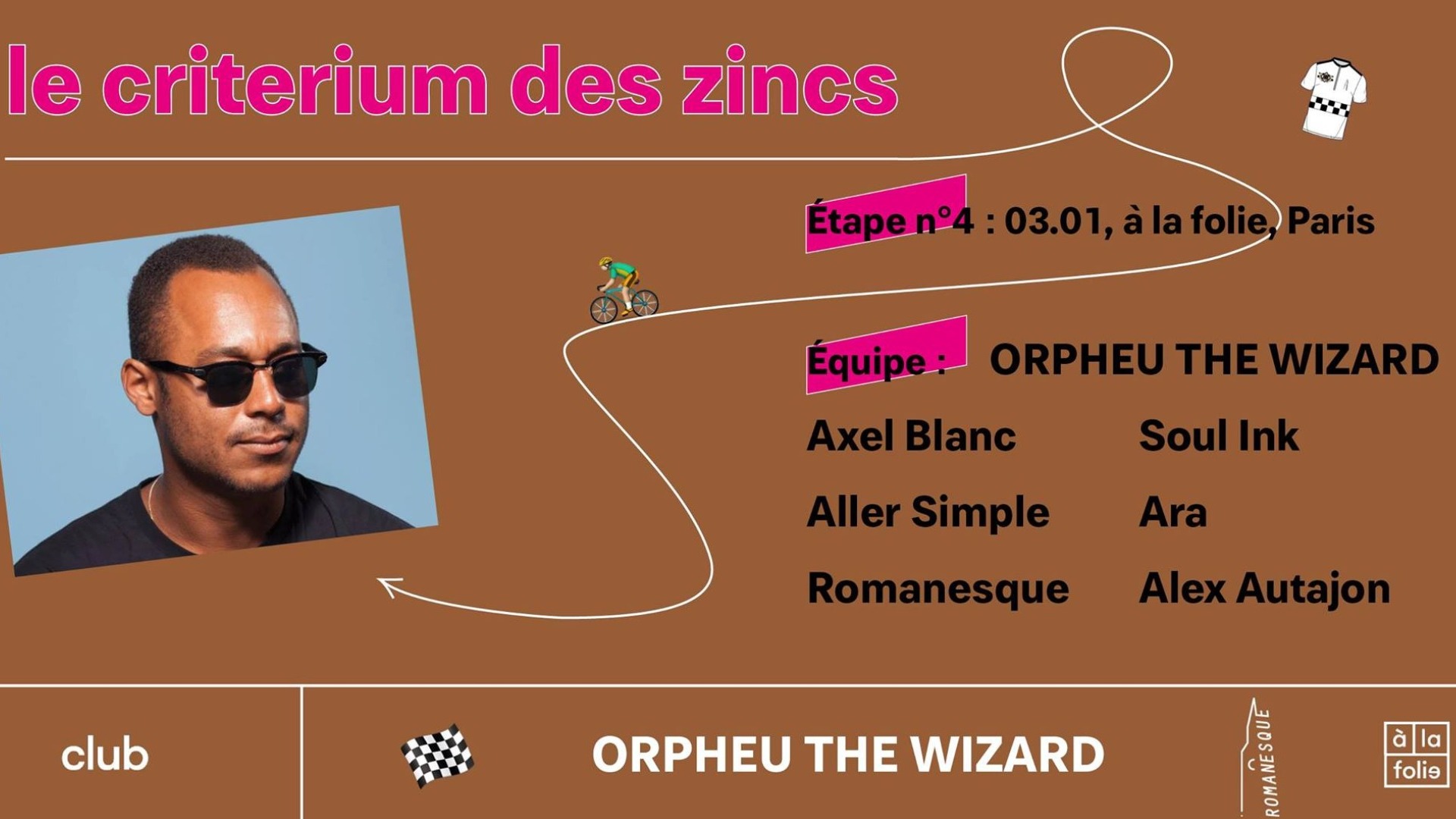 Orpheu the Wizard à la folie Paris w/ Romanesque and more