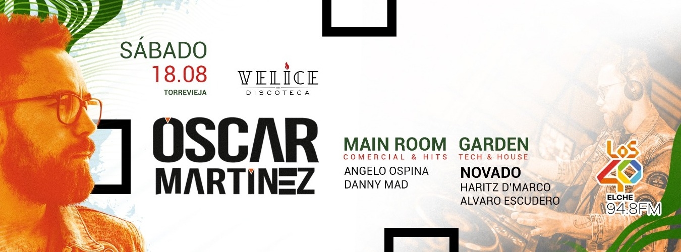 Oscar Martinez en Velice Discoteca - 18 de Agosto 2018 image