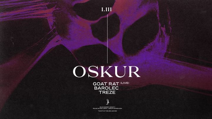 Cover for event: OSKUR AT SELVA CLUB