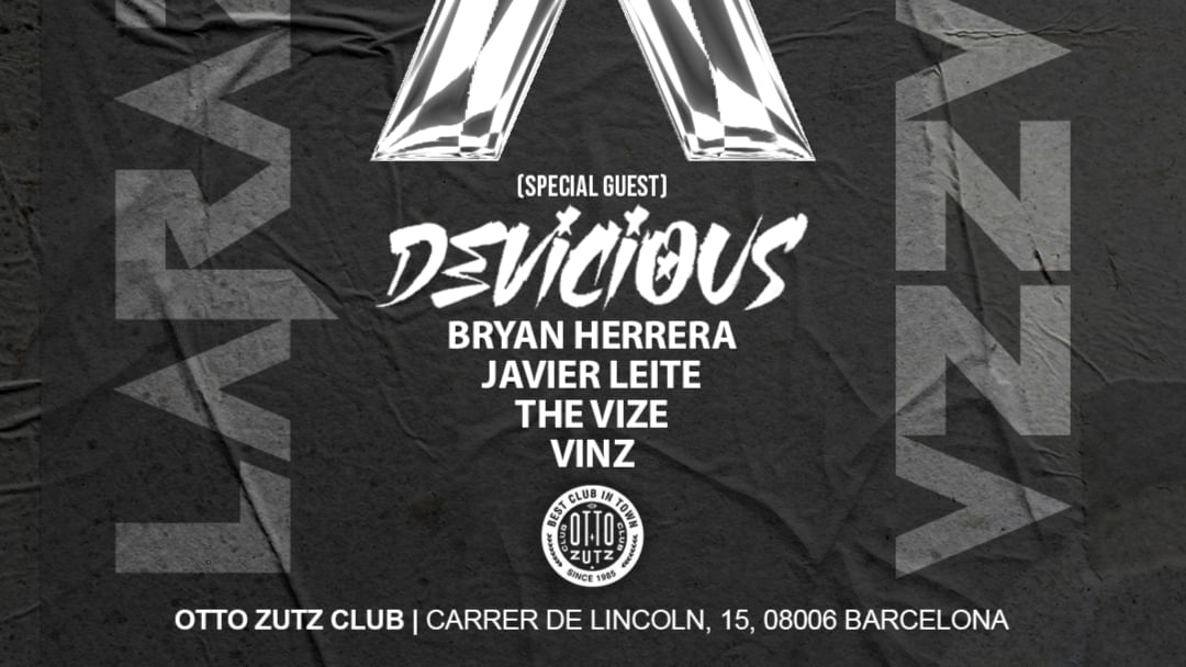 Cartell de l'esdeveniment OTTO ZUTZ ELECTRONIC CLUB  pres. WEDNESDAY / LARAZZA