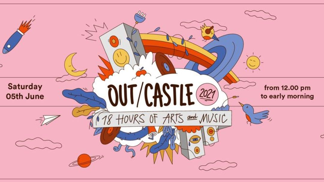 Out/castle 2021-Eventplakat