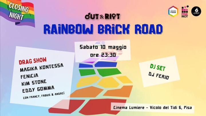 Cover for event: Out & Riot: Rainbow Brick Road