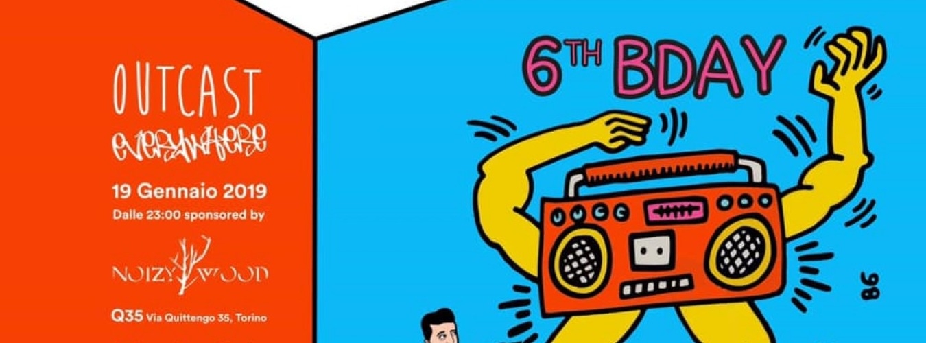 Outcast 6th Birthday Madness sponsored by Noizy Wood image