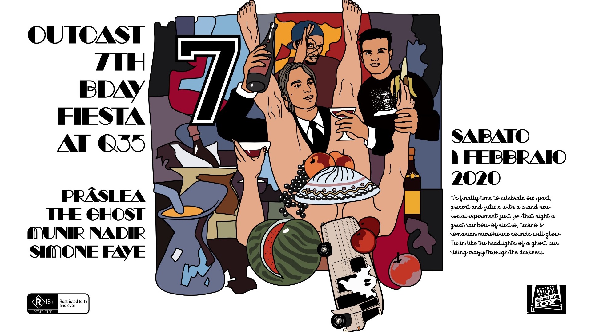 Outcast 7th bday fiesta image