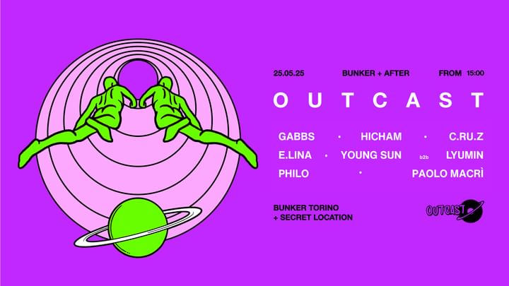 Cover for event: Outcast @ Bunker (OPEN AIR) + After 