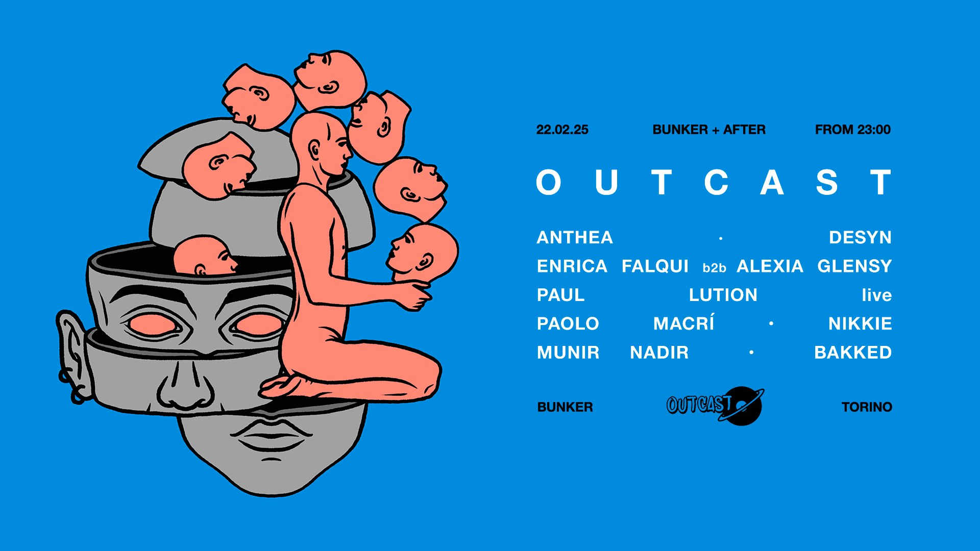 Outcast @ Bunker Torino  image