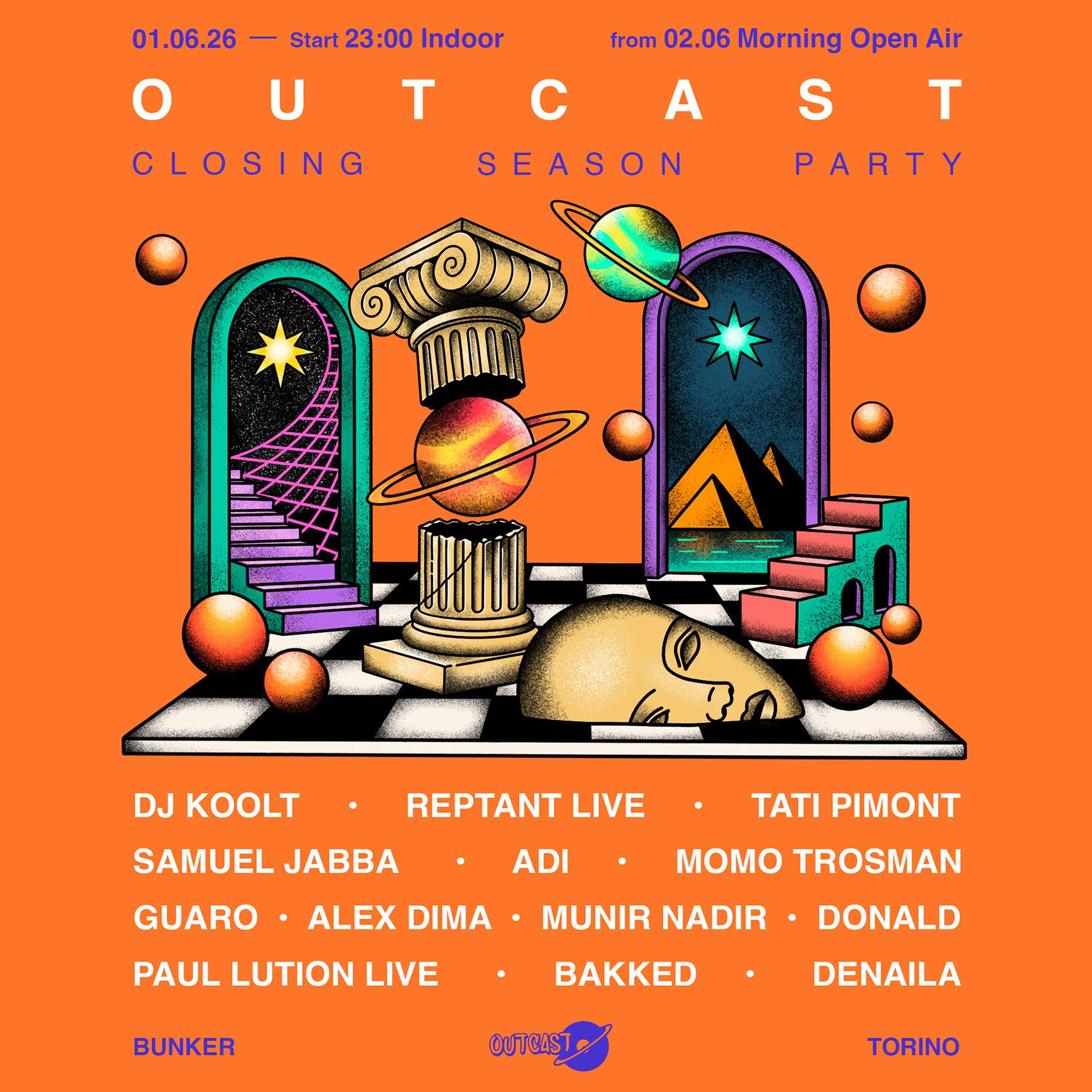 OUTCAST CLOSING SEASON PARTY  image