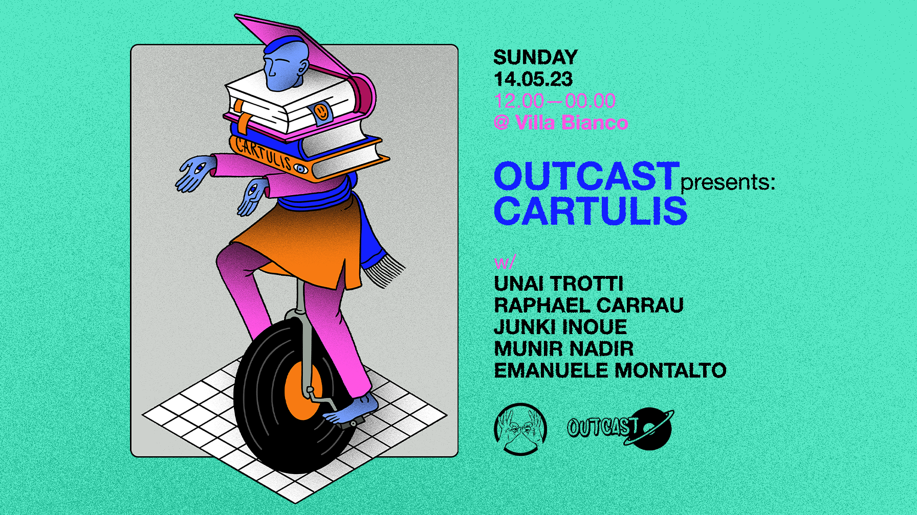 Outcast pres. Cartulis @ Villa Bianco image