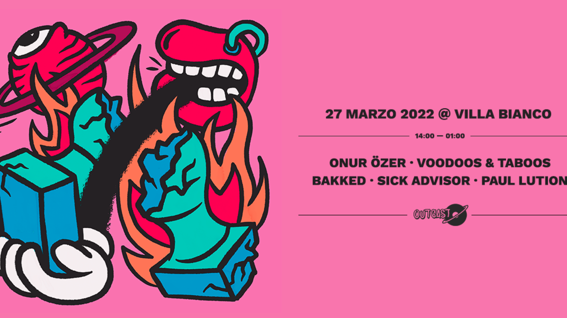 OUTCAST @ VILLA BIANCO w/ ONUR OZER image