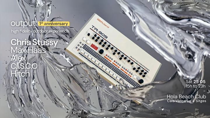 Cover for event: Output 1st Anniversary with Chris Stussy - OPEN AIR