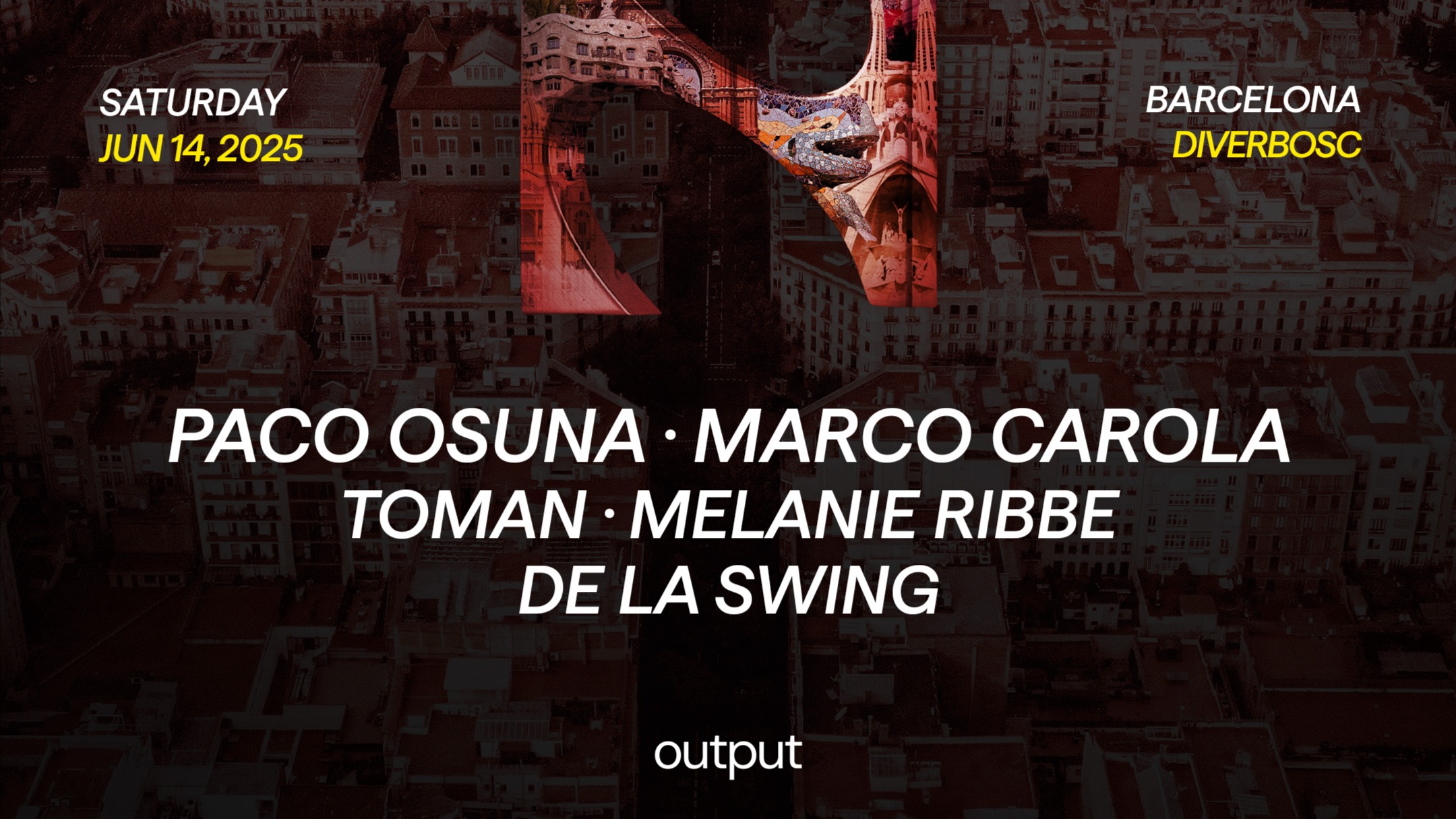 Output pres Nowhere by Paco Osuna w/ Marco Carola, Paco Osuna & more image