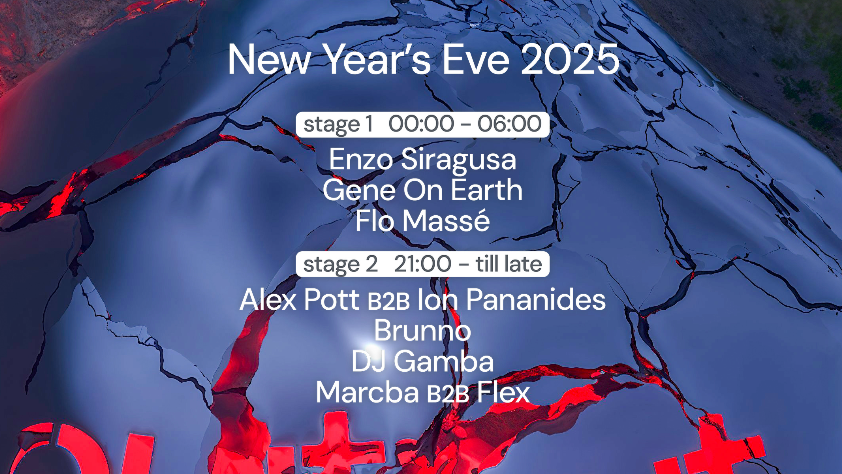 Output pres NYE with Enzo Siragusa, Gene On Earth, Flo Massé image