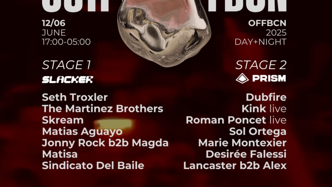 Couverture de l'événement Output pres. Slacker 85 & Prism w/ The Martinez Brothers, Seth Troxler, Dubfire, Skream, Kink live