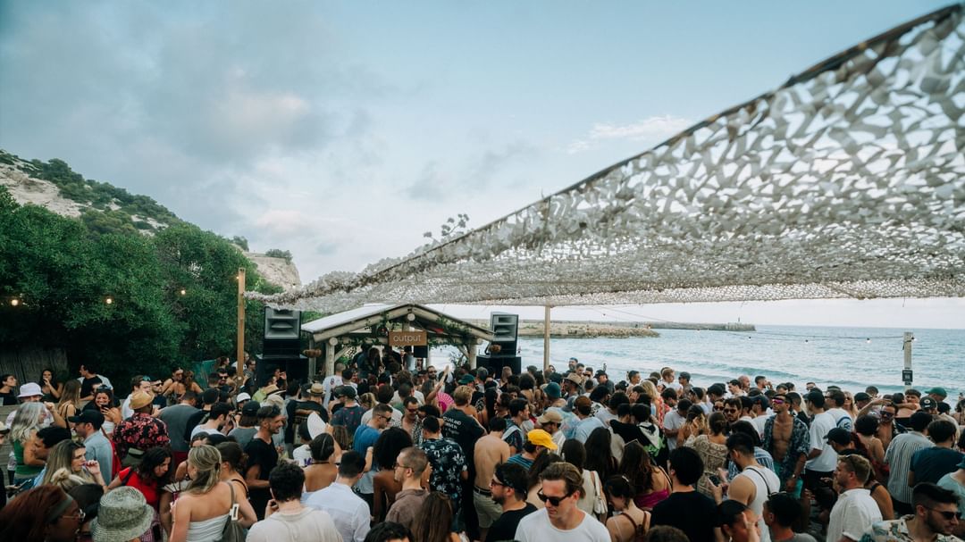  Output x Roots at Hola Beach Club pres. Dyed Soundorom event cover