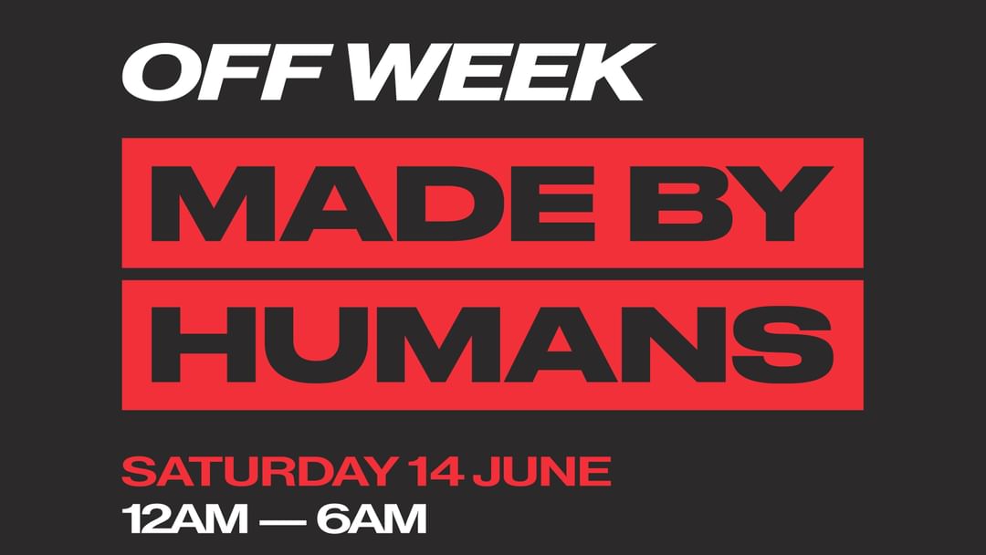 Outsiders x Made by Humans: DOCTOR DRU, SIS, M.E.M.O. GERSOUND-Eventplakat