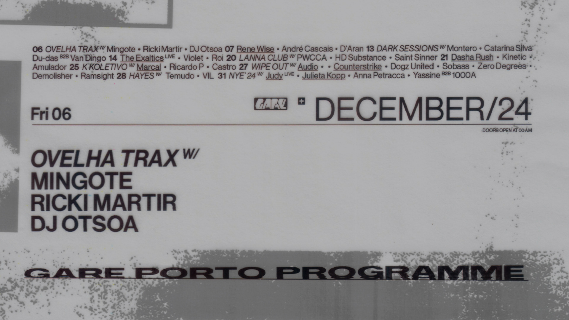 Ovelha Trax * Mingote, Ricki Martir, DJ Otsoa 