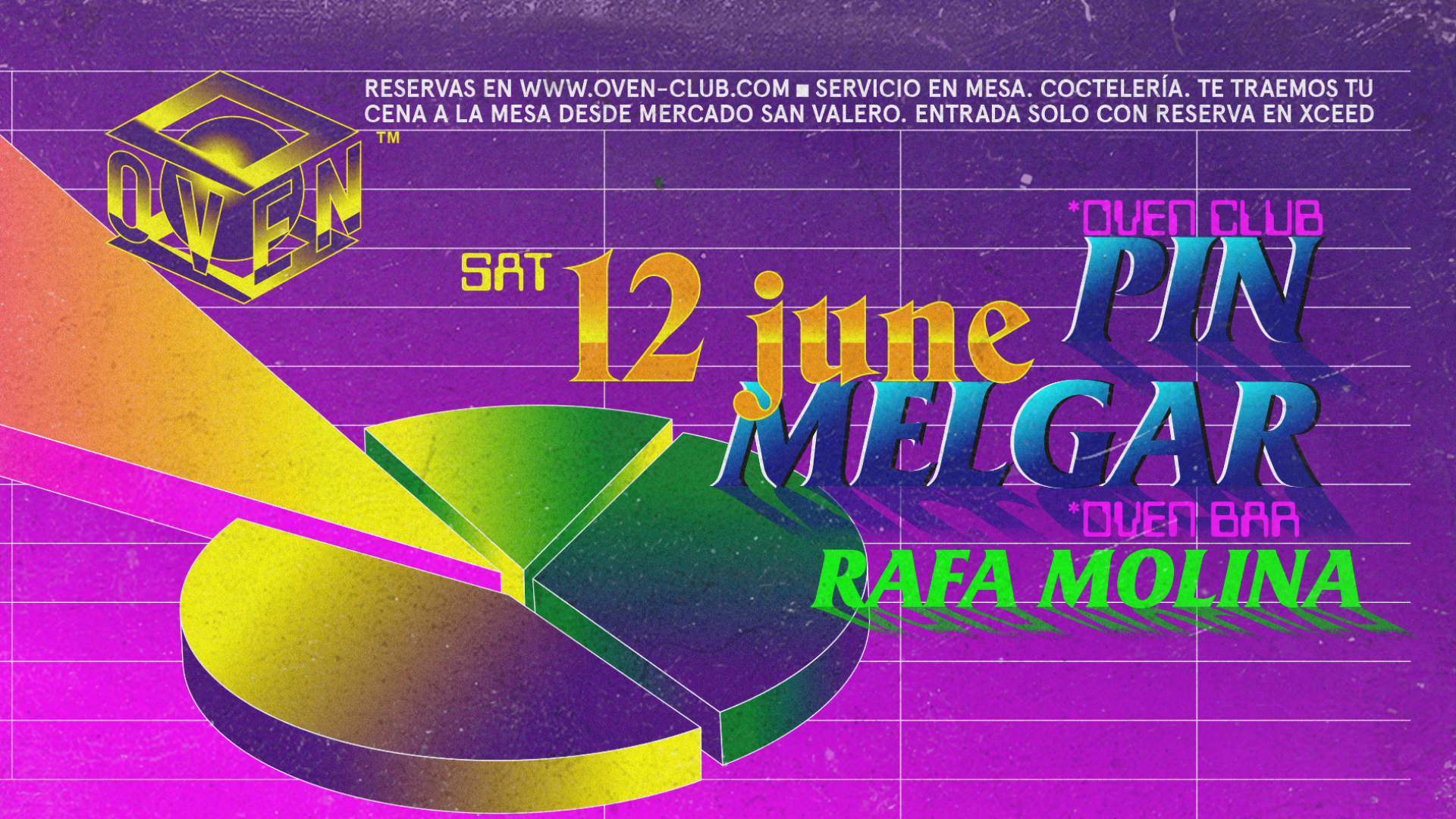 Oven club: PIN + MELGAR (Free 20.00 / 21.00)