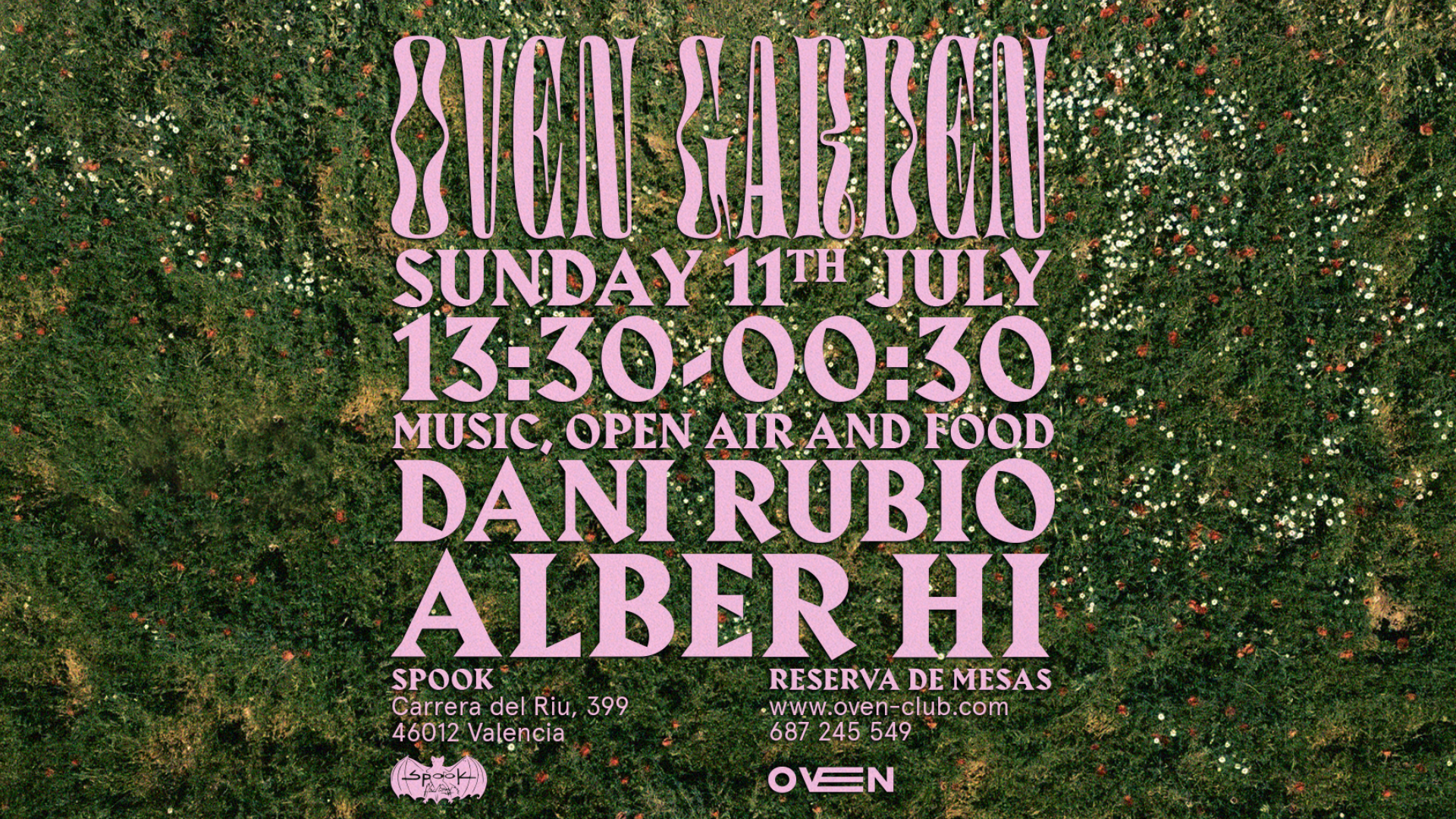 OVEN GARDEN - SUNDAY