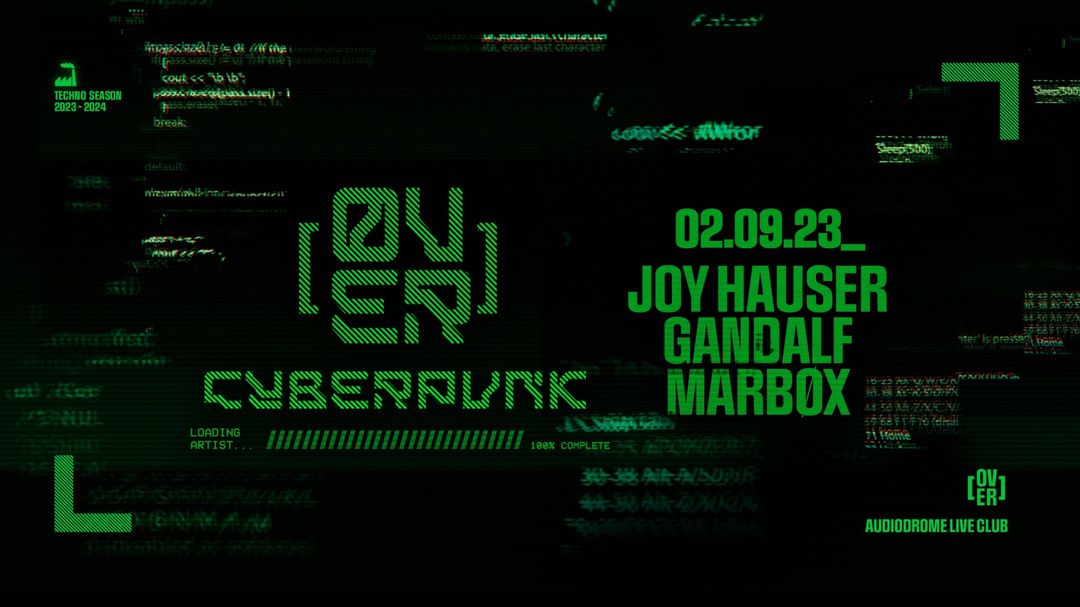 [OVER] Opening w/ Joyhauser event cover