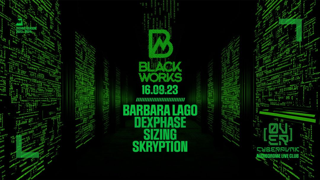 [OVER] present BLACKWORKS Party event cover