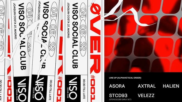 Cover for event: #OVER001 @ Viso Social Club