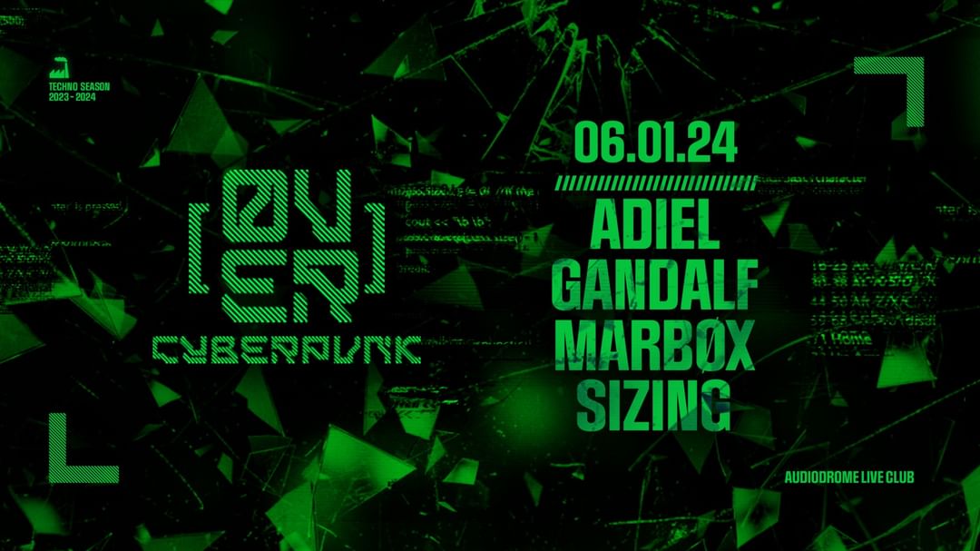 Cartel del evento [OVER] w/ Adiel