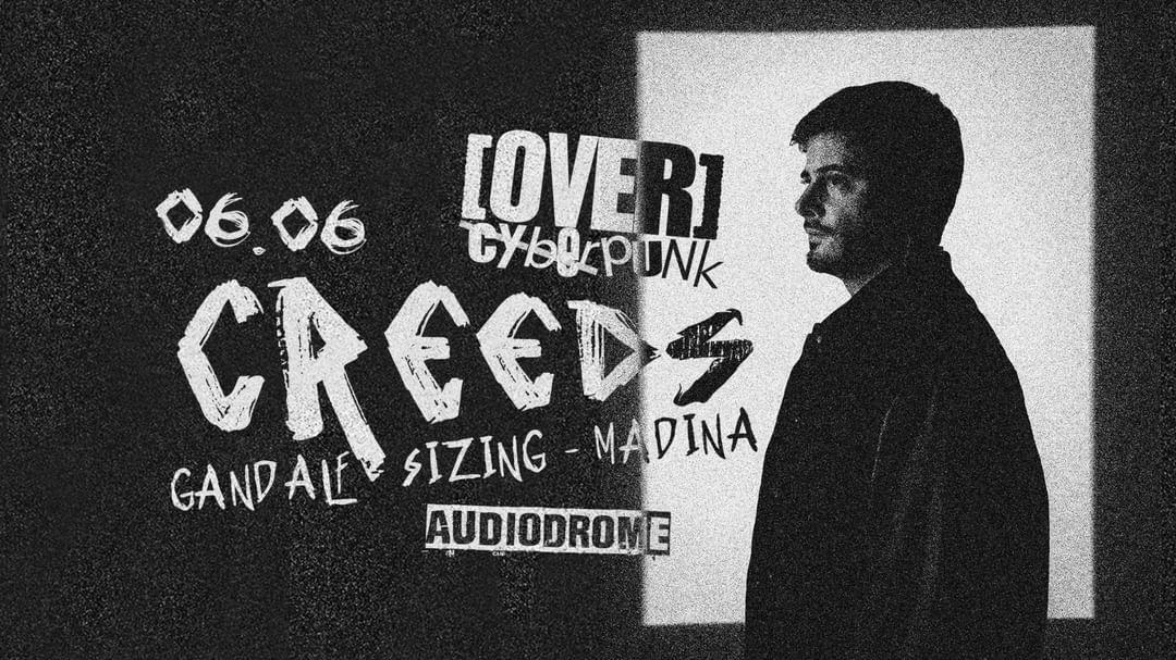 Cartel del evento [OVER] w/ Creeds