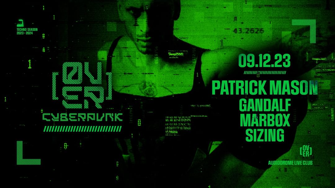 Capa do evento [OVER] w/ Patrick Mason