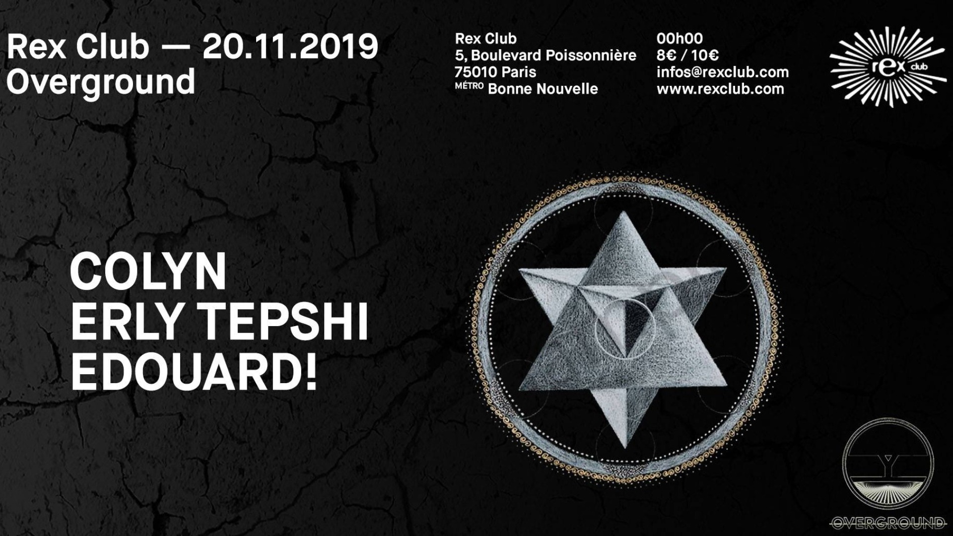 Overground: Colyn, Erly Tepshi, Edouard image