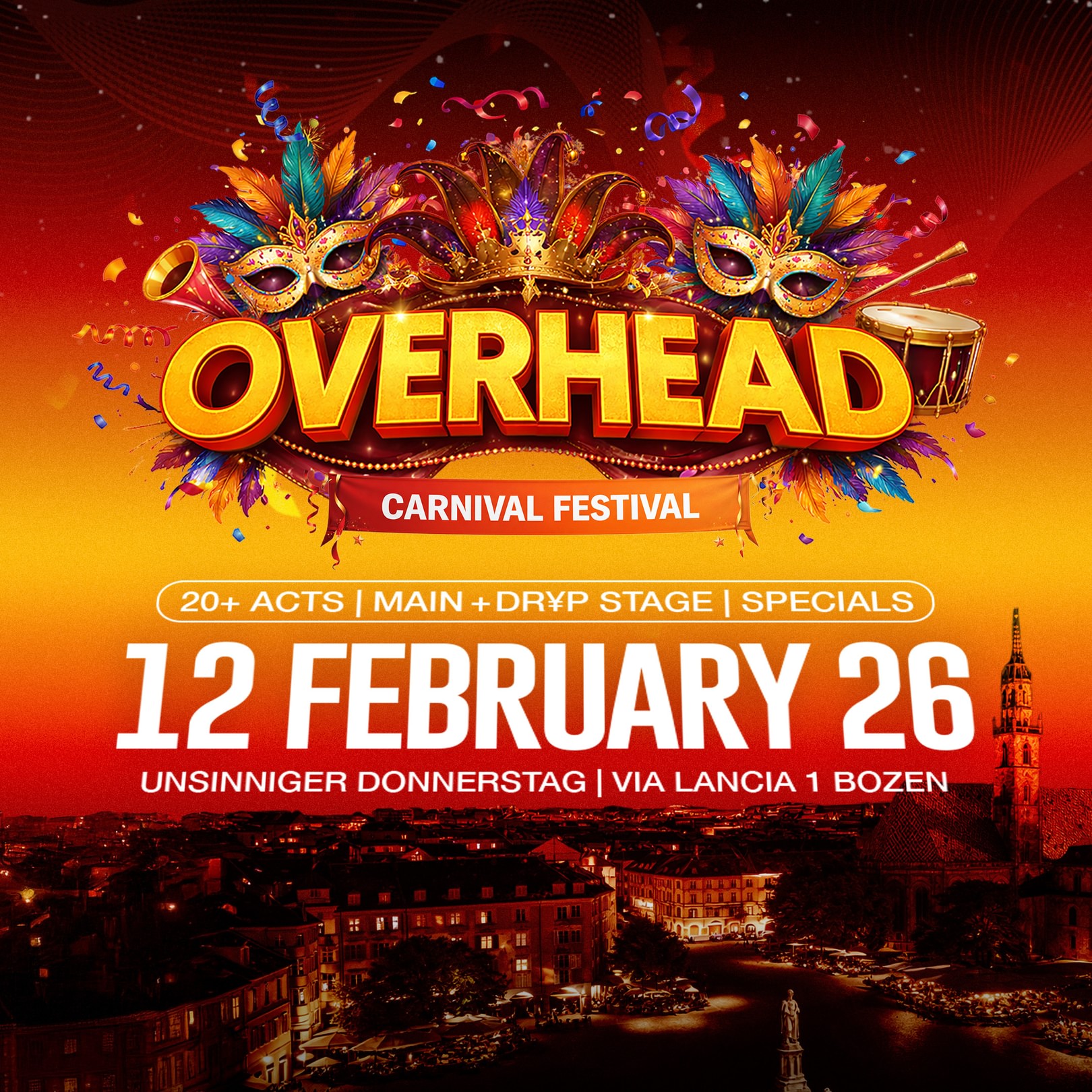 OVERHEAD Carnival Festival