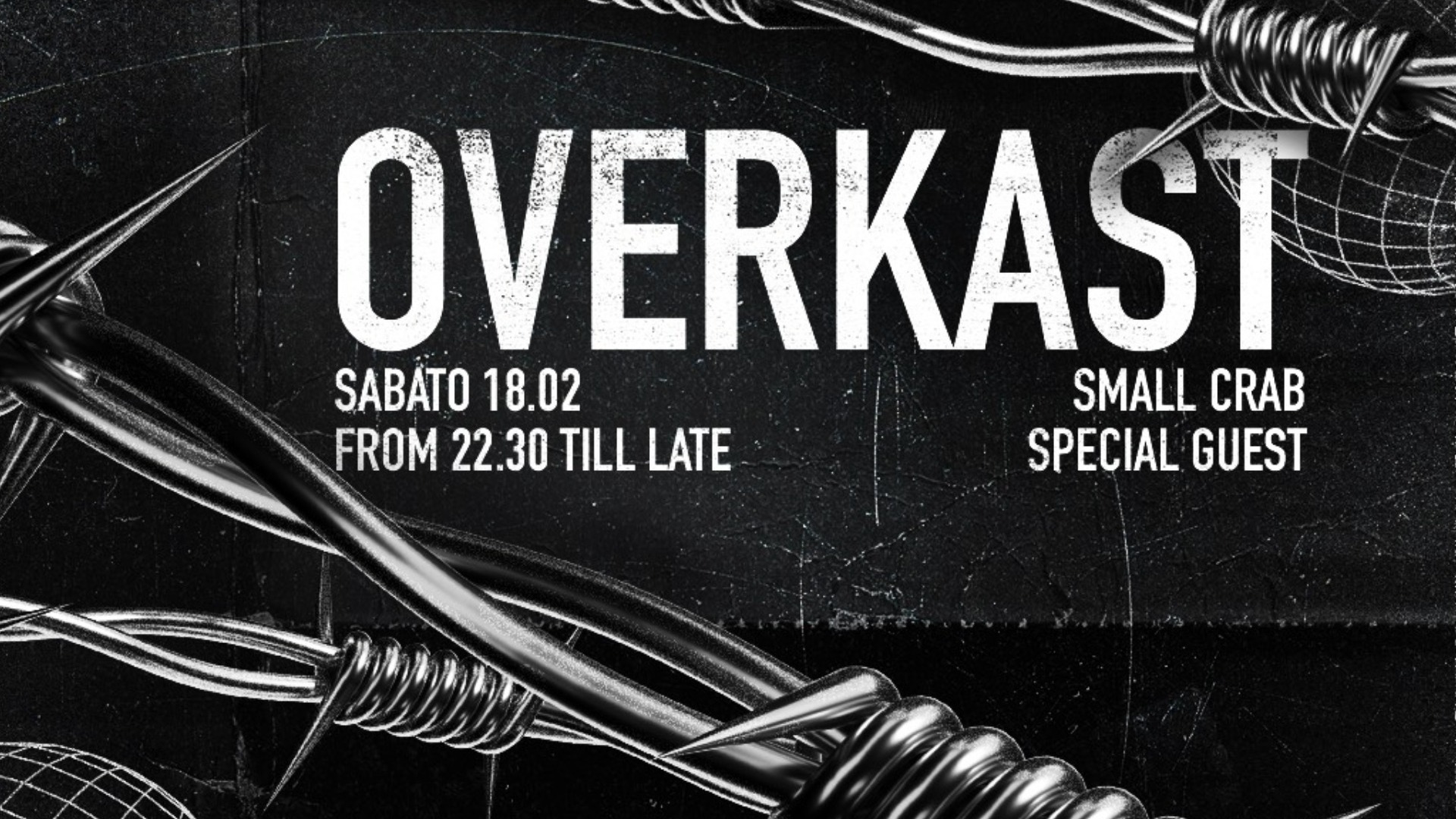 Overkast w/ Small Crab Special Guest image