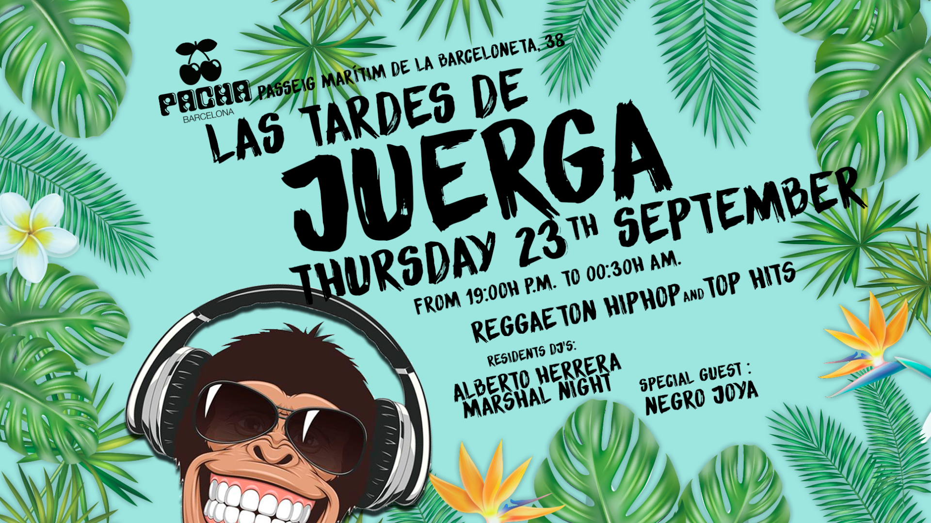 Pacha Barcelona pres. LA JUERGA