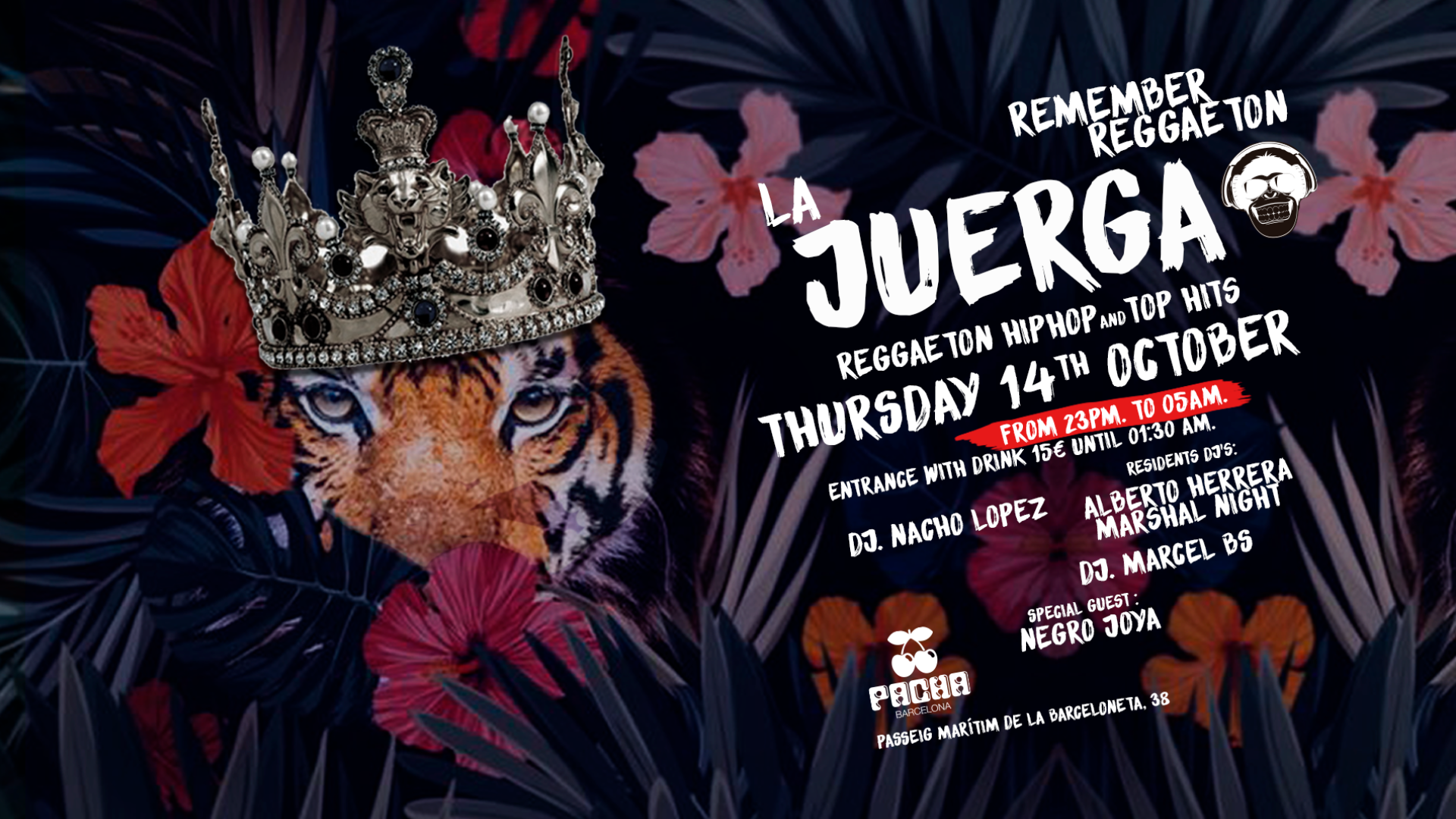 Pacha Barcelona pres. LA JUERGA