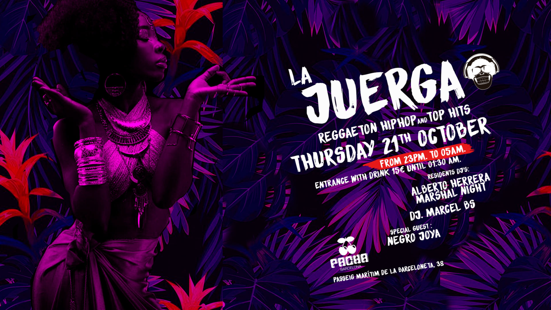 Pacha Barcelona pres. LA JUERGA